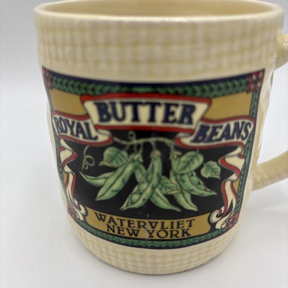 Hearth and Home Designs - 1988 Royal Butter Beans Coffee Mug Vintage Collection - Picture 2 of 7